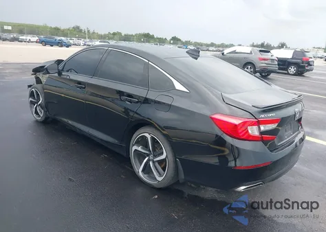 2019 Honda Accord Sport из США, поврежденный, VIN 1HGCV1F34KA029747